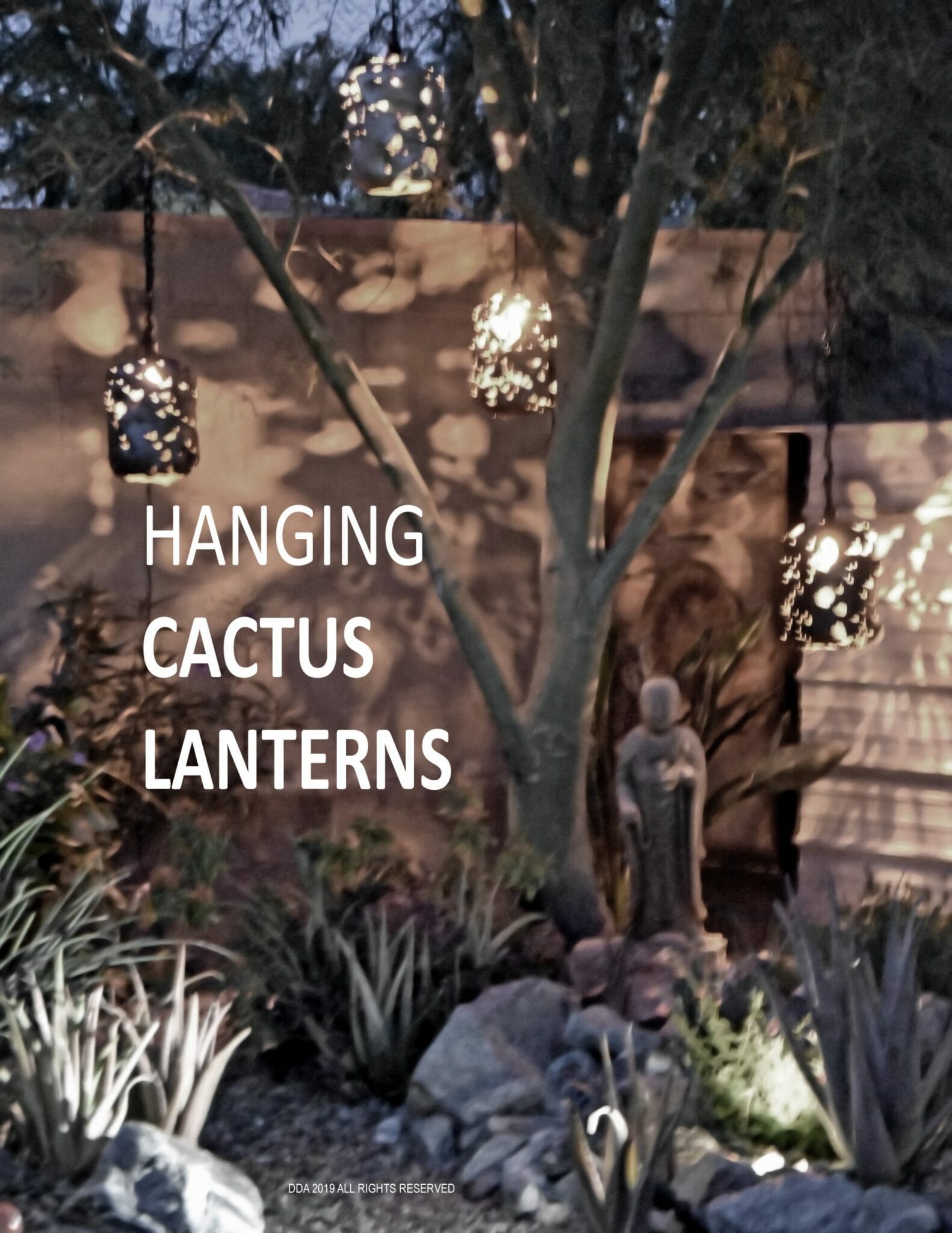 Hanging Cactus Lantern 1